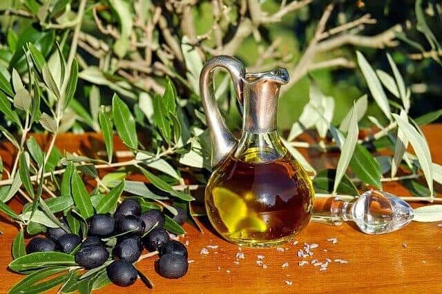 huile d'olive et argile verte