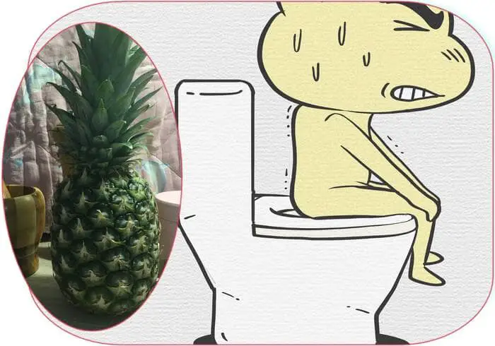 Est-ce que l’ananas peut provoquer ou soulager la diarrhée (effet laxatif)
