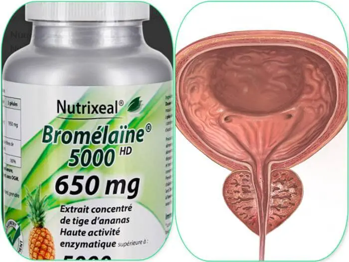 Quels sont les effets positifs de la bromélaïne sur la prostate