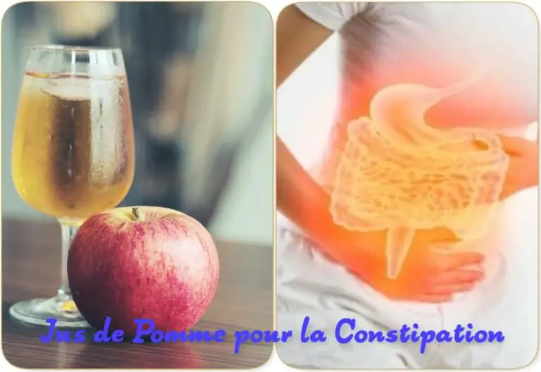 Estce que le jus de pomme est bon pour la constipation